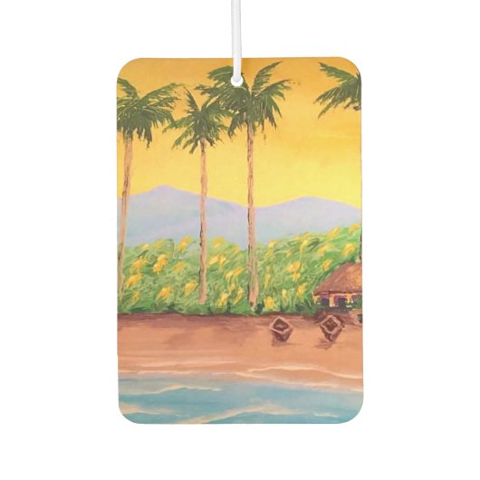 Beach Luchtverfrisser (Voorkant)