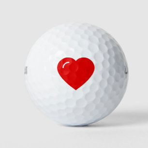 Beach Luv Heart Golfballen