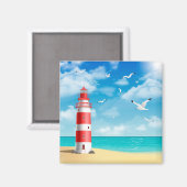 Beach Magnet (Voorkant / Achterkant)