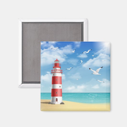 Beach Magnet (Voorkant / Achterkant)