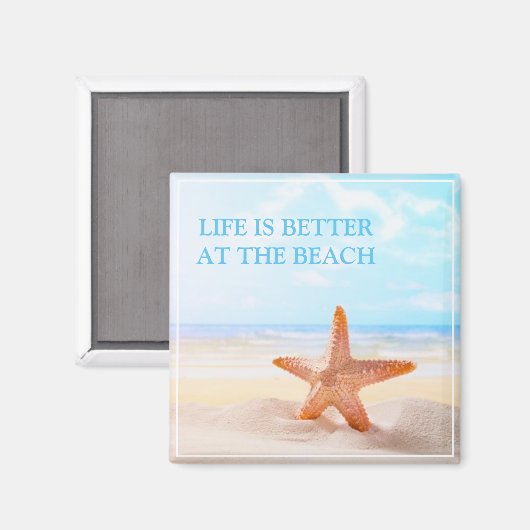 Beach Magnet (Voorkant / Achterkant)