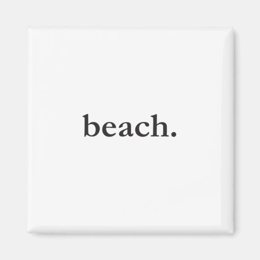 Beach Magnet (Voorkant)
