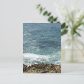 Beach Meent Ocean Briefkaart (Staand voorkant)