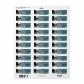 Beach Meent Ocean Etiket (Full Sheet)