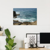 Beach Meent Ocean Poster (Thuiskantoor)