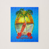 Beach Mele Kalikimaka Legpuzzel (Verticaal)