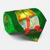 Beach Mele Kalikimaka Stropdas (Opgerold)