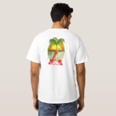 Beach Mele Kalikimaka T-shirt (Achterkant volledig)
