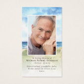 Beach Memorial Prayer Kaart (Voorkant)