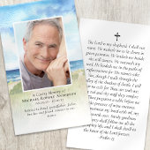 Beach Memorial Prayer Kaart