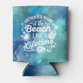 Beach Memories last a life time Blikjeskoeler (Voorkant)