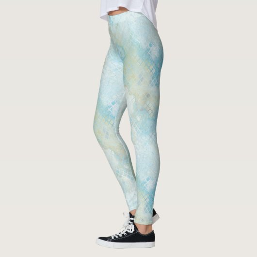 Beach Mermaid Dream Pattern-Leggings Leggings (Links)