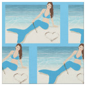 Beach Mermaid Sitting Thunder_Cove Stof (Close Up)