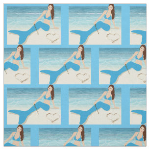 Beach Mermaid Sitting Thunder_Cove Stof