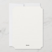 Beach "Merry Kerstmis" op maat Feestdagenkaart (Achterkant)