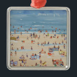 Beach Metalen Ornament<br><div class="desc">Kogelstrand (w/c op papier) Joel Judy / Private Collectie / Bridgeman Afbeeldingen Watersport zwemmen & watersport Feestdagen Sport Beach en kustvaart Uitzichten Vrede & Relaxatie</div>