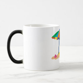 Beach Mind, Happy Heart Summer Magische Mok