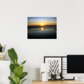 Beach Mirror Poster (Thuiskantoor)