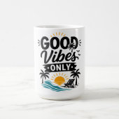 Beach Mode Aan Mok | Grappige Zomer Vakantie Mok (Center)