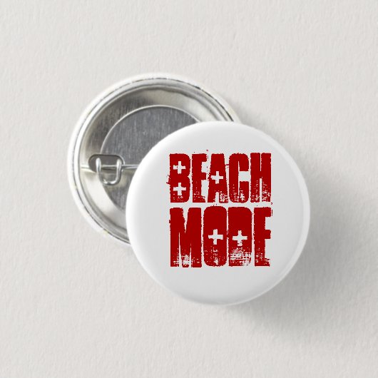 Beach Mode Beach Style Button (Voorkant /achterkant)