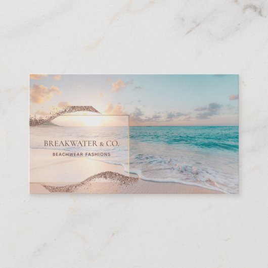 Beach Mode Boutique Visitekaartje (Voorkant)