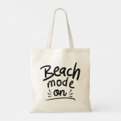 Beach Mode On Tote Bag (Achterkant)