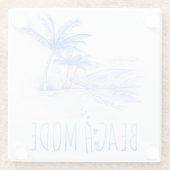 Beach Mode Onderzetter (Achterkant)