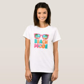 Beach Mode Summer Design T-shirt (Voorkant volledig)