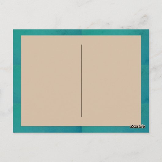 Beach Moederdag Briefkaart (Achterkant)