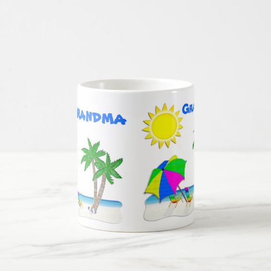 Beach Mokken, gepersonaliseerde Grandma Mokken (Center)