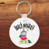 Beach Monkey Sleutelhanger (Voorkant)