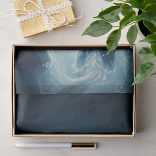 Beach Moon Zeemeermin Weefselpapier Tissuepapier (Geschenk)