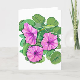 Beach Morning Glory Kaart