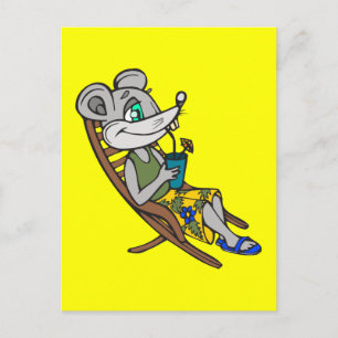 Beach Mouse Briefkaart