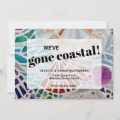 Beach Moving Announcement Kaart (Voorkant)