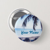 Beach Name Button (Voorkant /achterkant)