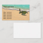 Beach Natuur Coastal Theme Realtor Visitekaartje (Voorkant / Achterkant)