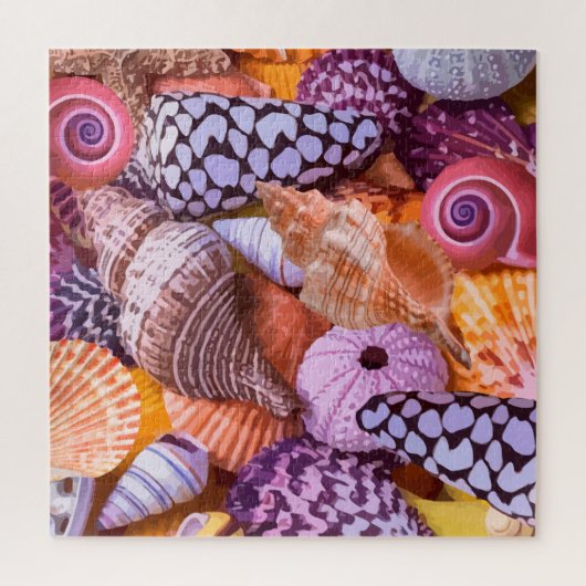Beach Natuur Seashells ze Adult Jigzaag Puzzle Legpuzzel (Verticaal)