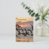 Beach Natuur Visitekaartjes (Staand voorkant)