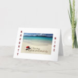 BEACH NAUGHTY OF NICE CHRISTMAS WISHT FEESTDAGEN KAART<br><div class="desc">MIJN — BEACH NAUGHTY OF NICE CHRISTMAS WISHES IS FUN to send and FUN to Receive and for that "special some in your life"</div>