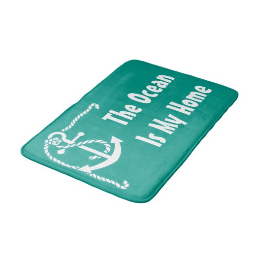 Beach Nautical Thema Badmat (Gekanteld)
