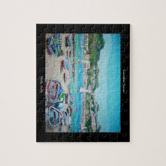 Beach Naxos - Legpuzzel (Verticaal)