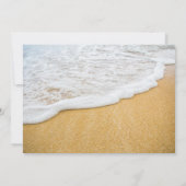 Beach New Years Eve Party Invitation Kaart (Achterkant)