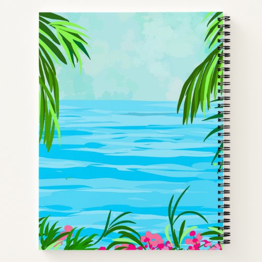 Beach Notitieboek (Achterkant)