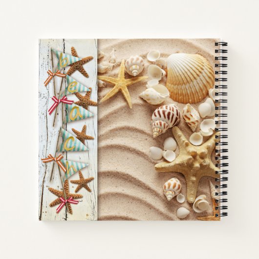 beach notitieboek (Achterkant)