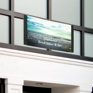 Beach Ocean Artistic Elegant Tropical Salon Spa Spandoek