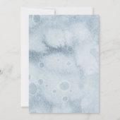 Beach Ocean baby shower Kaart (Achterkant)