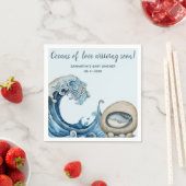 Beach Ocean baby shower Servet (Insitu)