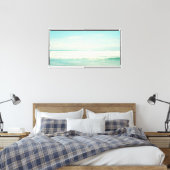 Beach Ocean Canvas Afdruk (Insitu (Slaapkamer))