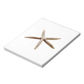 Beach Ocean Cream Starfish Notitieblok (Linkerzijde)